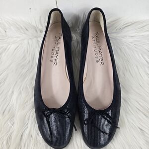 Paul Mayer Attitudes Navy Flats
